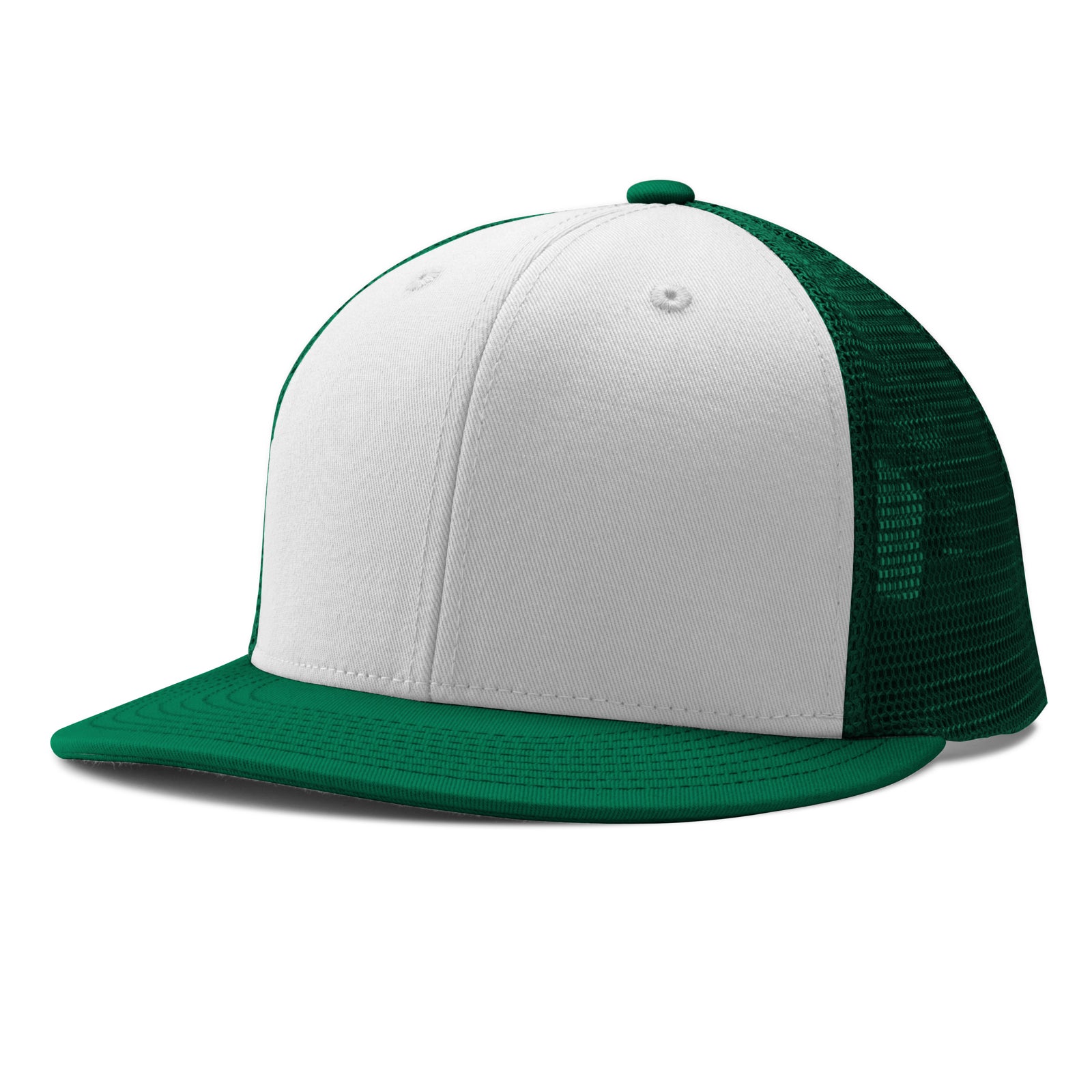Performance Trucker Snapback - W7 White Forest Green Forest Green