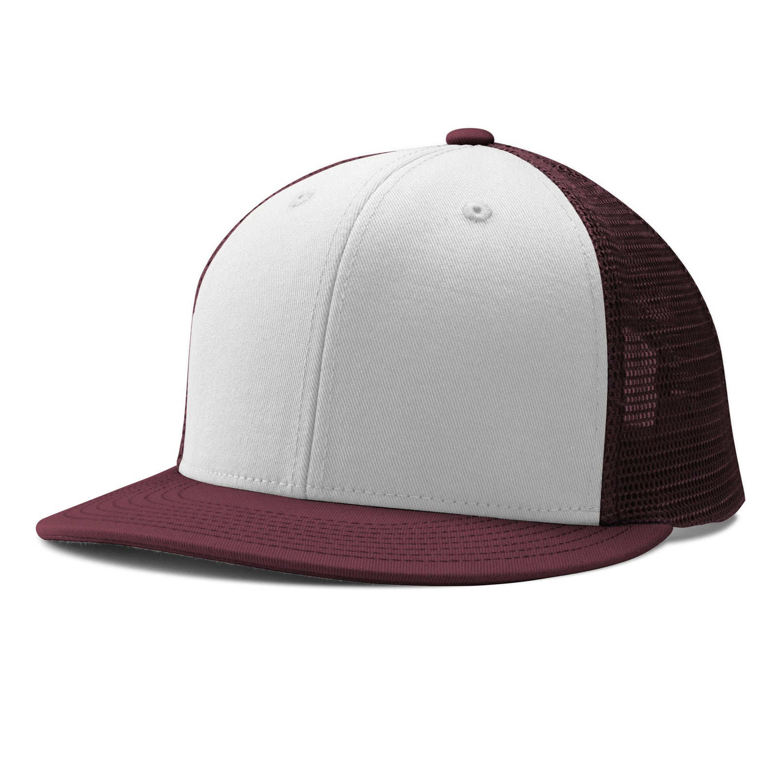 Performance Trucker Snapback - W8 White Maroon Maroon