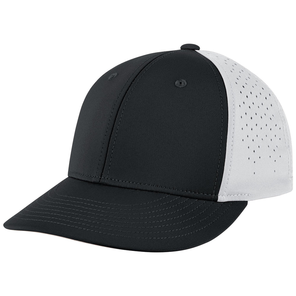 Low Profile Optim Cap - B17 Black White Black, XXLarge