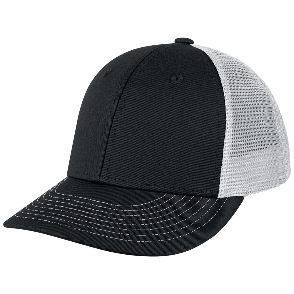 Low Profile Trucker - B17 Black White Black