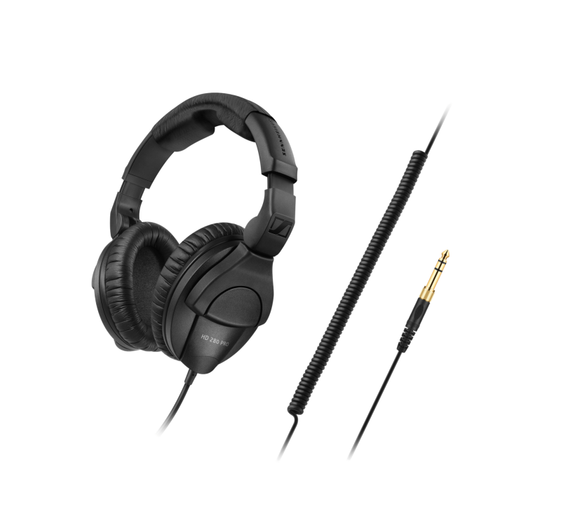 Sennheiser HD280PRO Rugged Closed-Back Headphones For Professional Recording, Mixing And Monitoring
