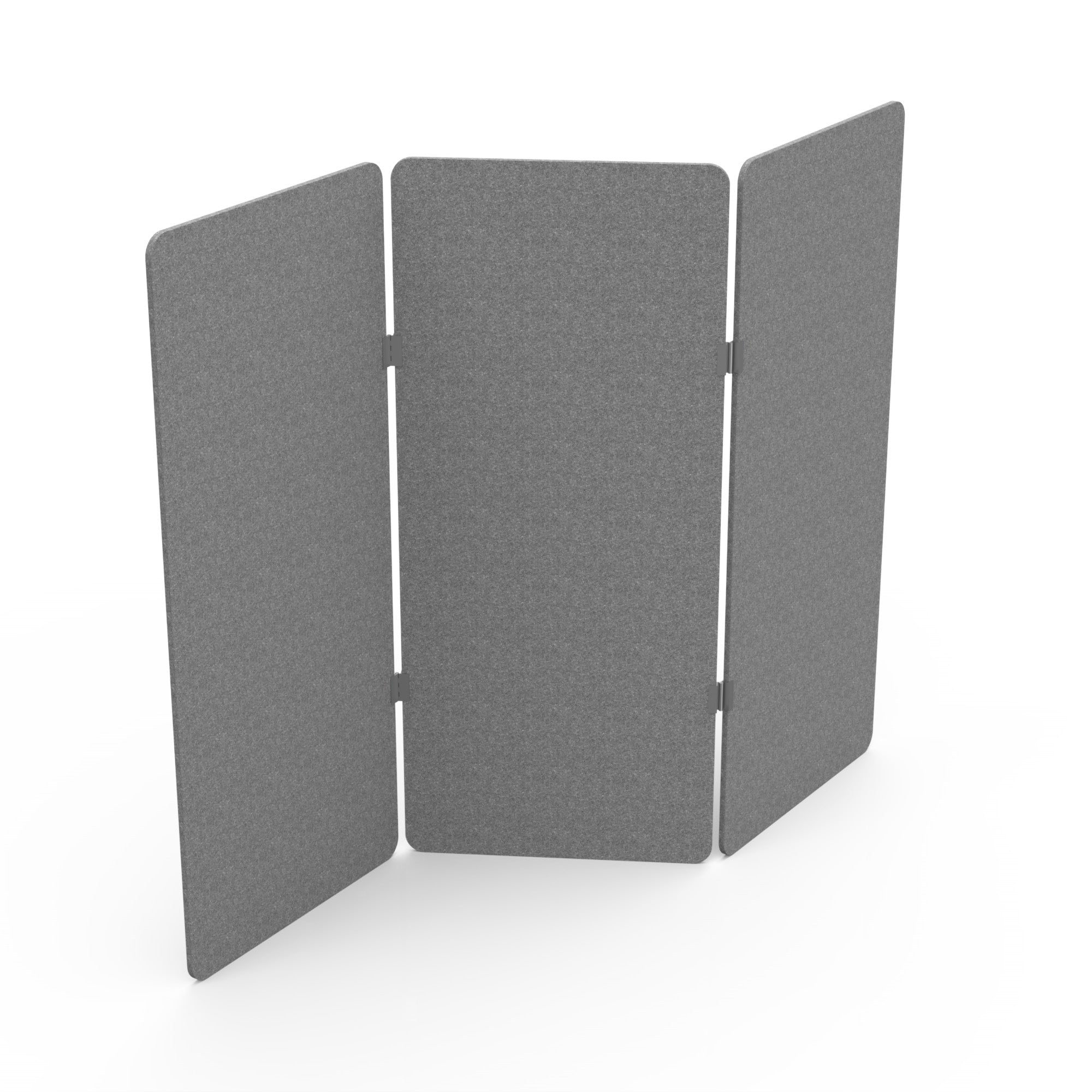 Acoustic Panel Kit, 6' x 2'7", PET Marble Gray