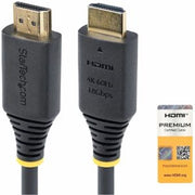 StarTech.com 3m (10ft) Premium Certified High Speed HDMI Cable 4K 60Hz/1440p 144Hz HDR10/HDCP 2.2/ARC 18Gbps UHD HDMI 2.0 Cord for TV/Monitor/Display