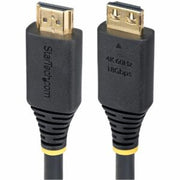 StarTech.com 50cm (1.6ft) High Speed HDMI Cable with Gripping Connectors 4K 60Hz/1440p 144Hz HDR10/HDCP 2.2/ARC 18Gbps UHD HDMI Cord for TV/Monitor/Di