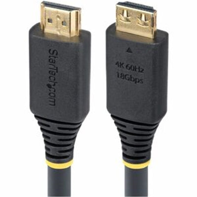 StarTech.com - StarTech 20ft HDMI Cable - 4K 60Hz, HDR10, 18Gbps, Gripping Connectors