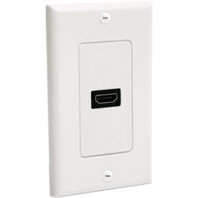 StarTech.com HDMIPLATE Single Outlet Female HDMI® Wall Plate -White