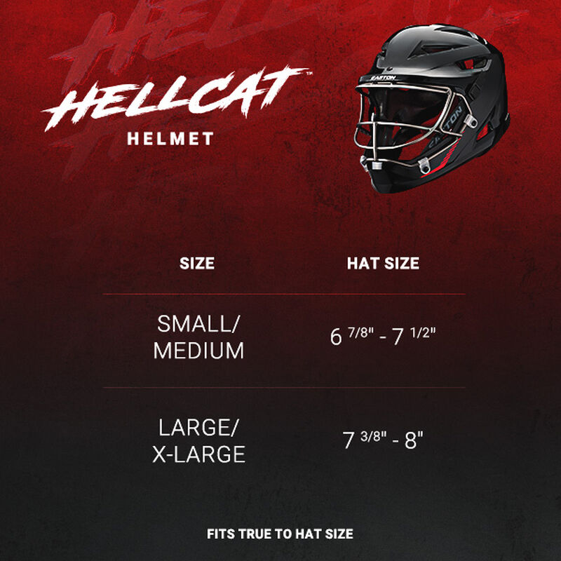 Easton Hellcat Small/Medium Slowpitch Helmet - Usa