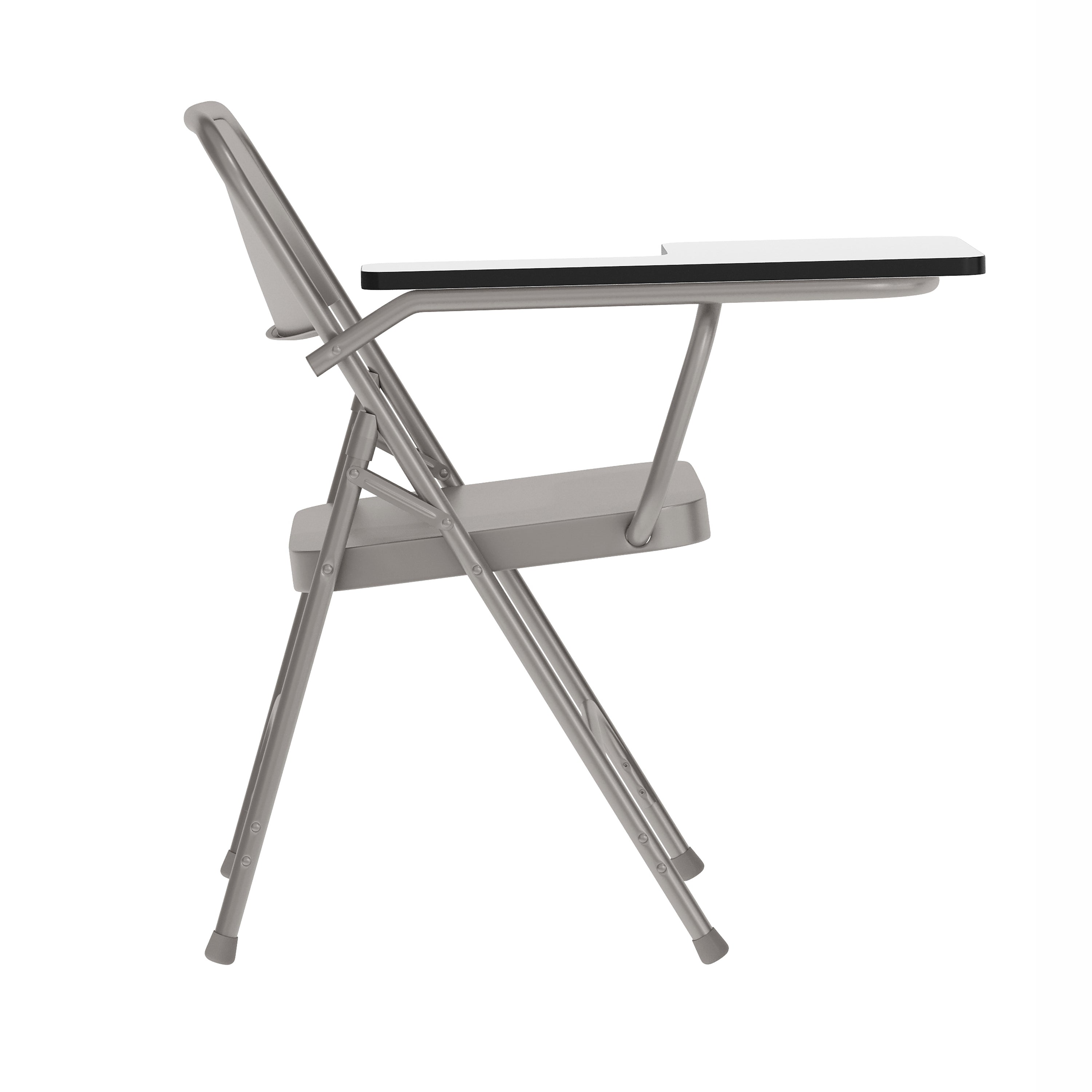 Ralph Premium Steel Folding Chair with Right Handed Tablet Arm
