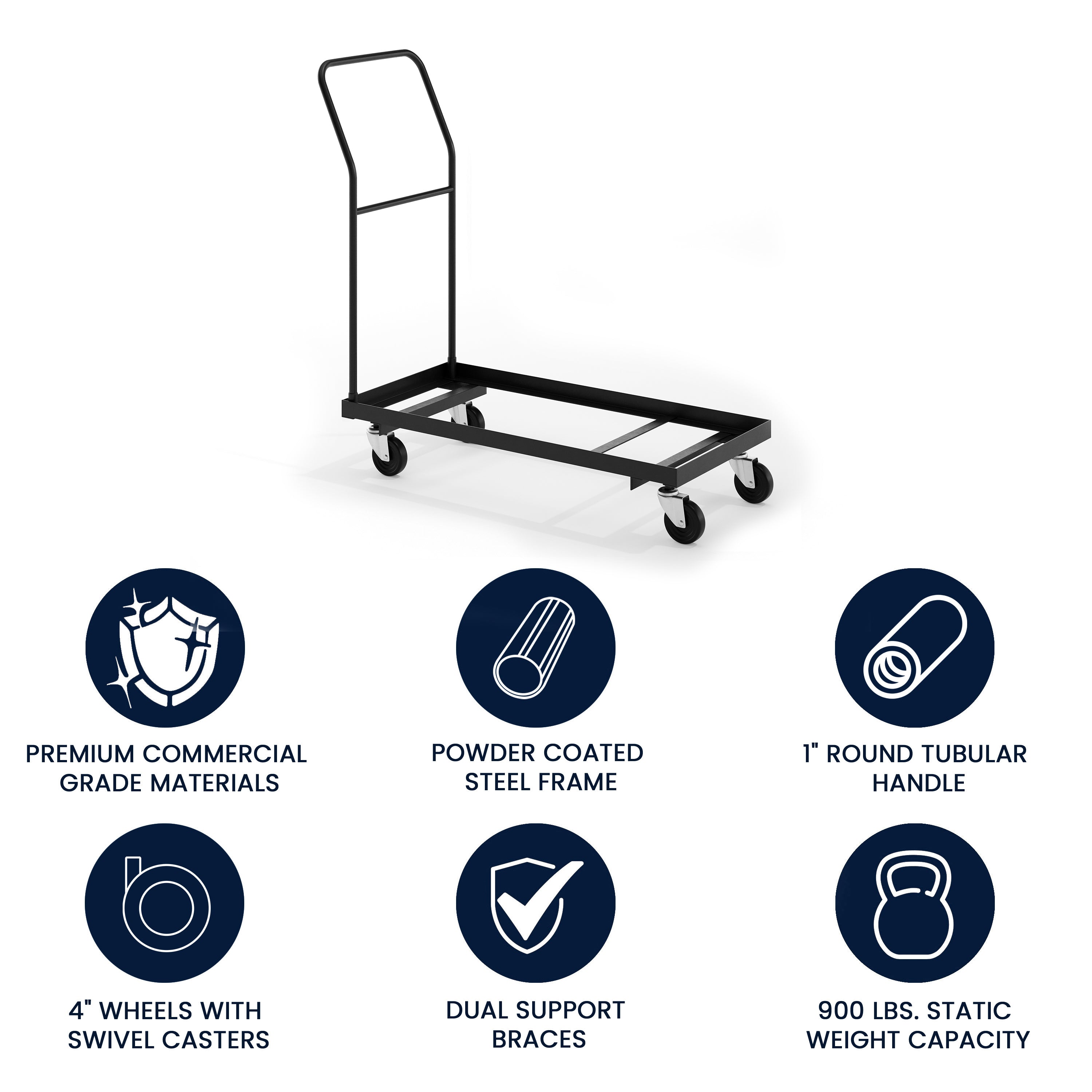 Kaden Folding Chair Dolly