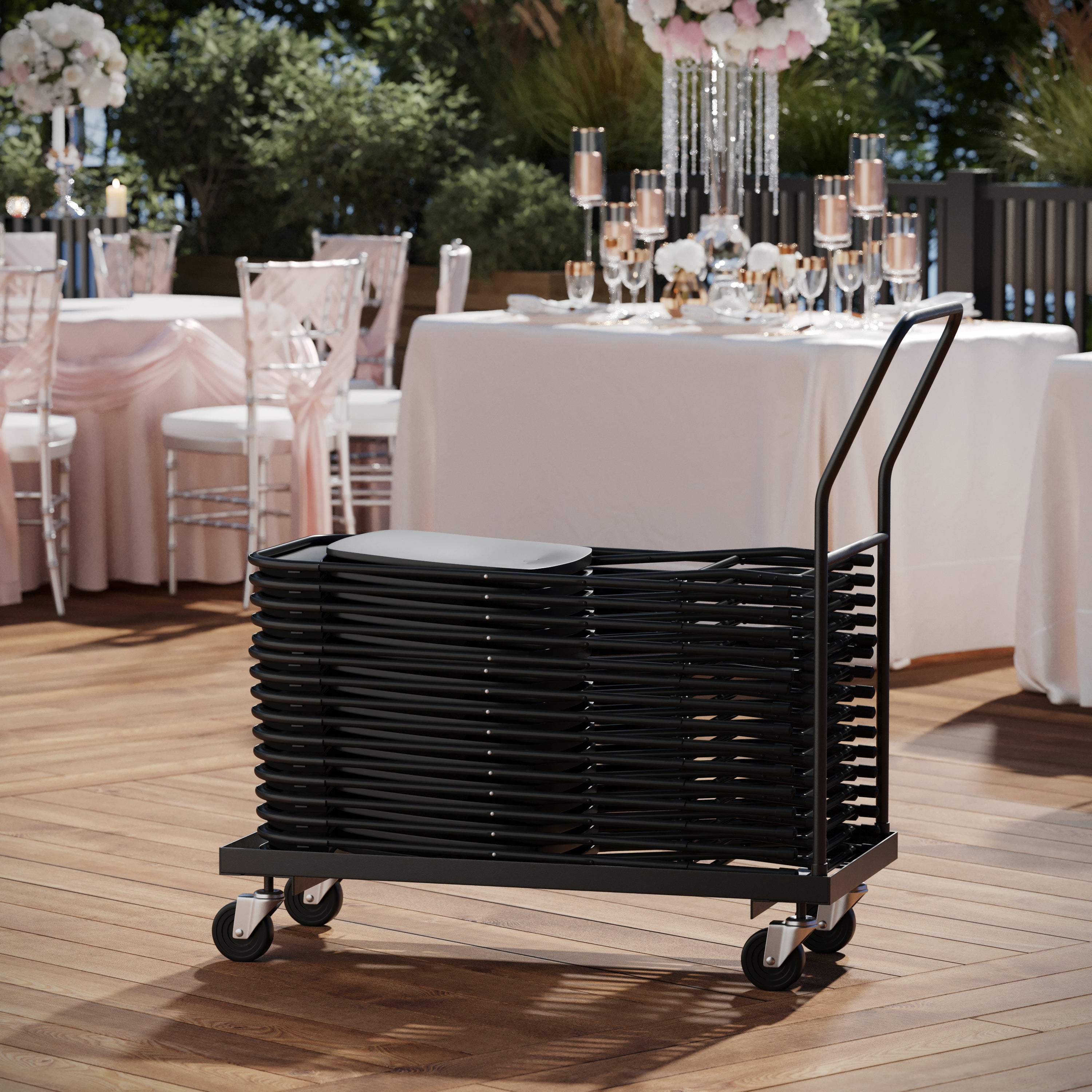 Kaden Folding Chair Dolly