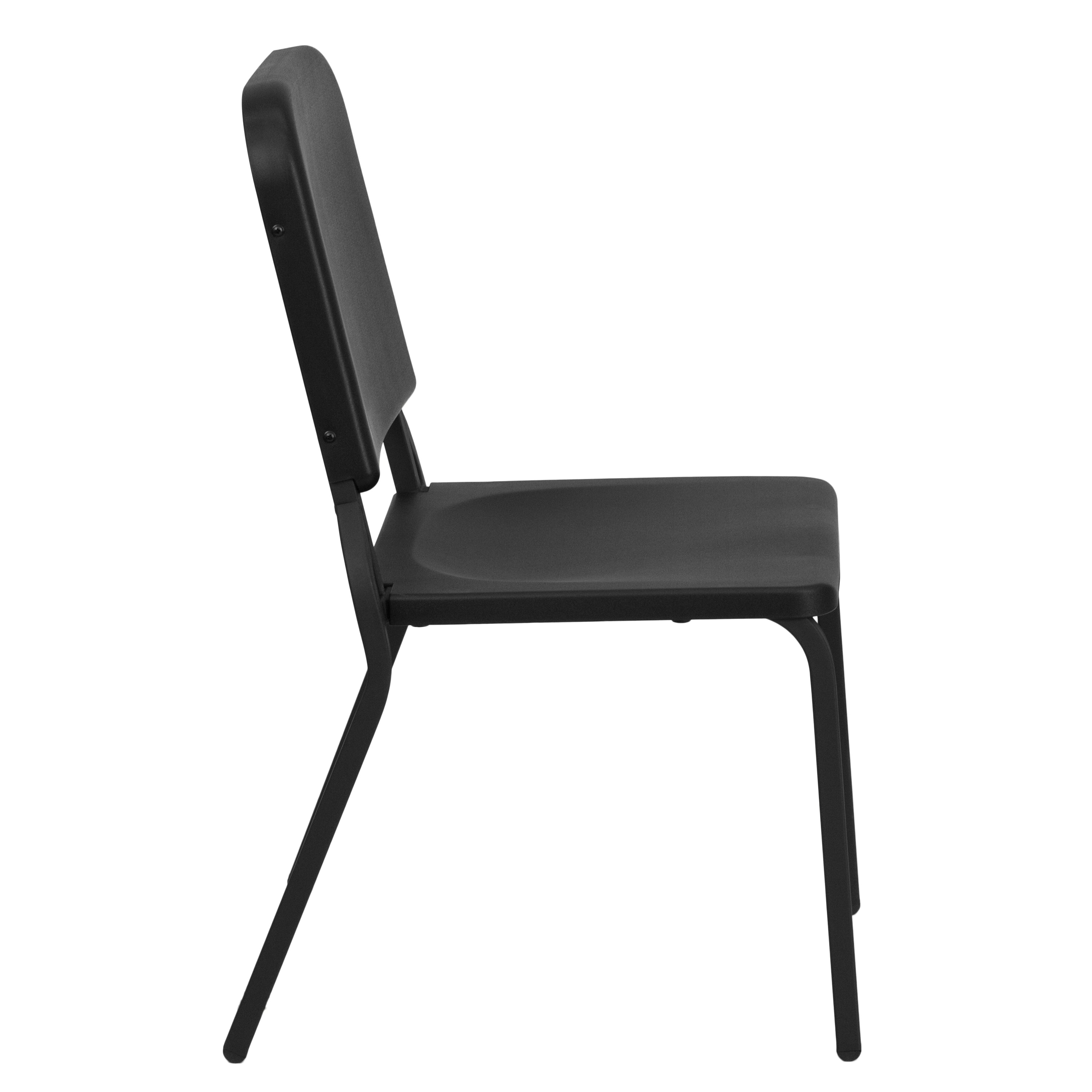 HERCULES Series Black High Density Stackable Melody Band/Music Chair