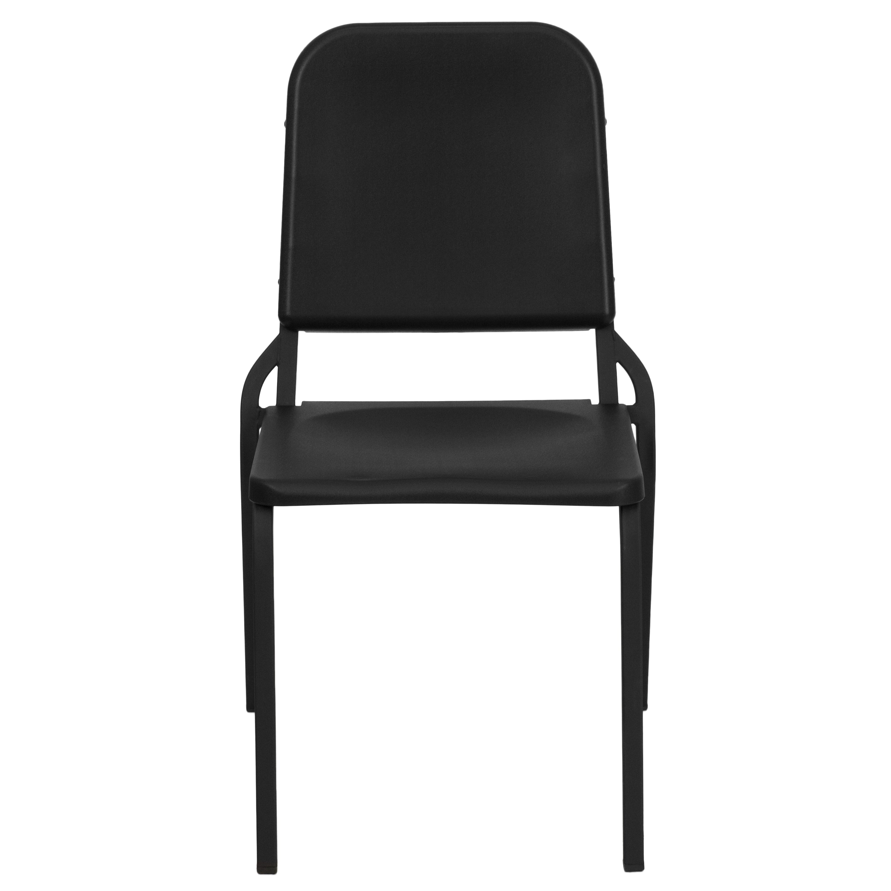HERCULES Series Black High Density Stackable Melody Band/Music Chair
