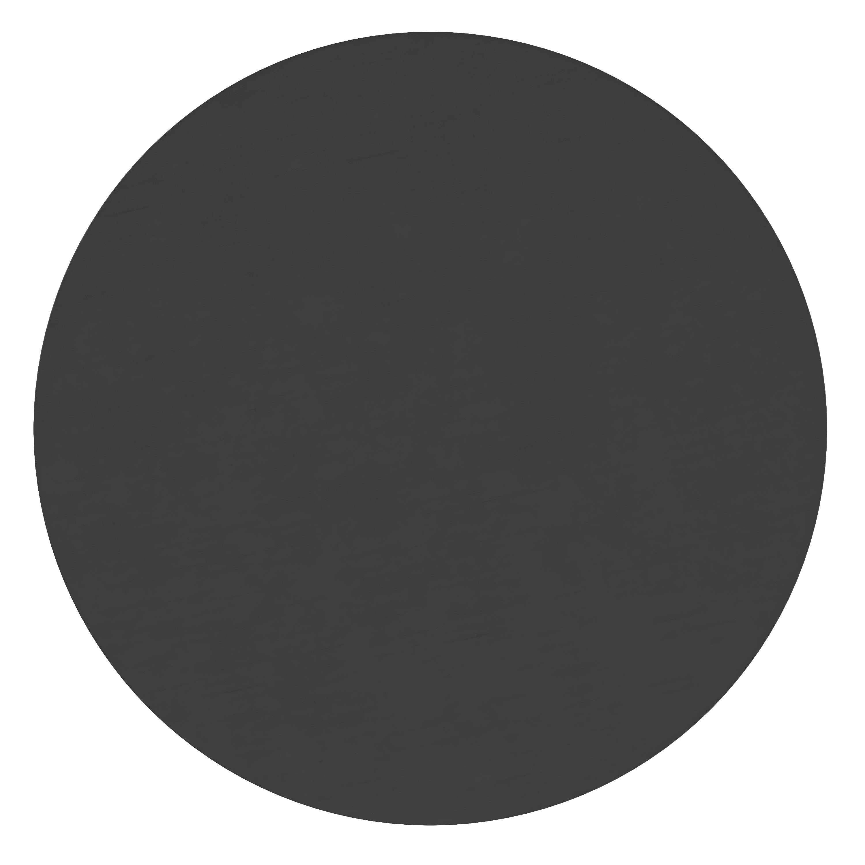 Julianne 20" Round Black Metal Framed Wall Mirror - Large Accent Mirror for Bathroom, Vanity, Entryway, Dining Room, & Living Room
