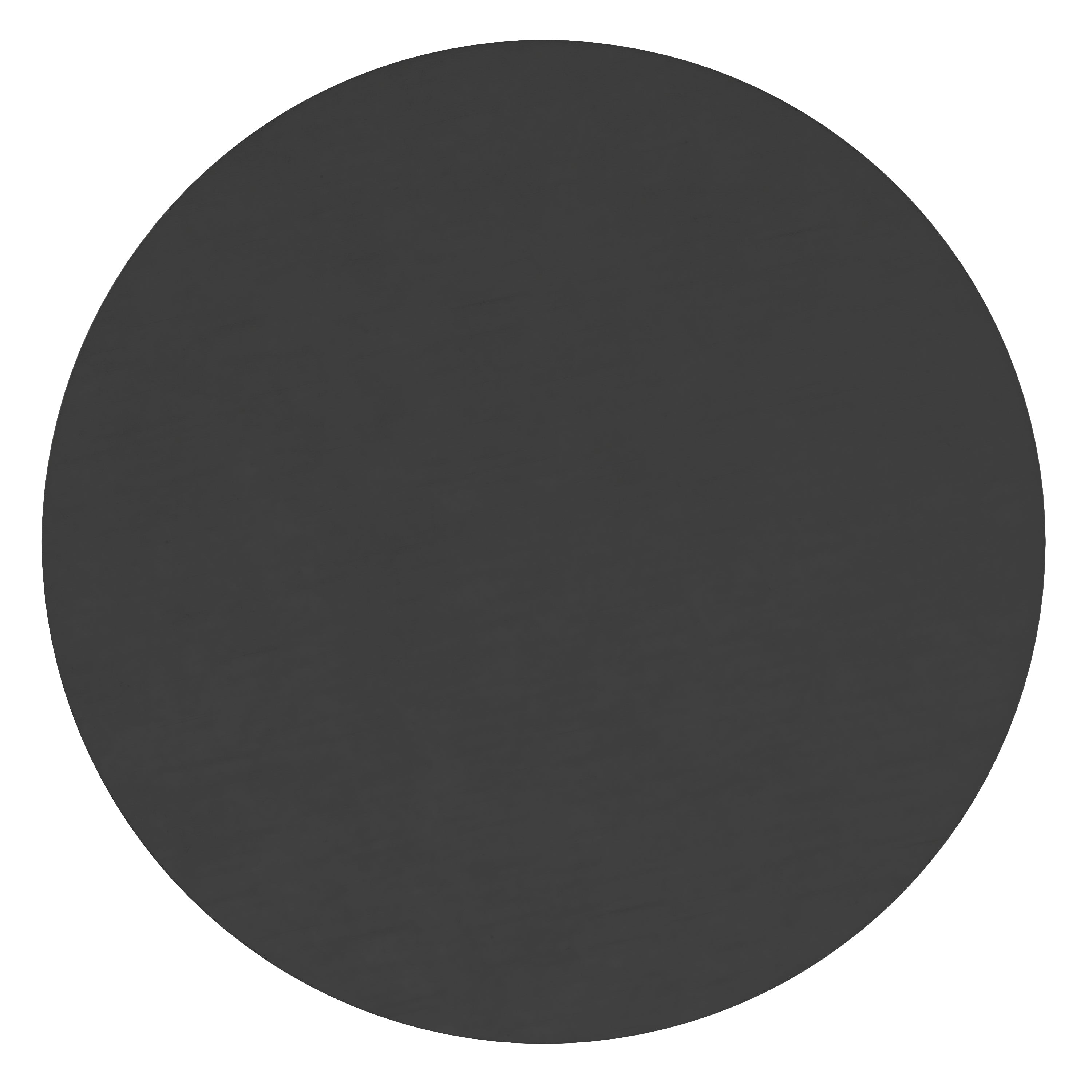 Julianne 24" Round Black Metal Framed Wall Mirror - Large Accent Mirror for Bathroom, Vanity, Entryway, Dining Room, & Living Room