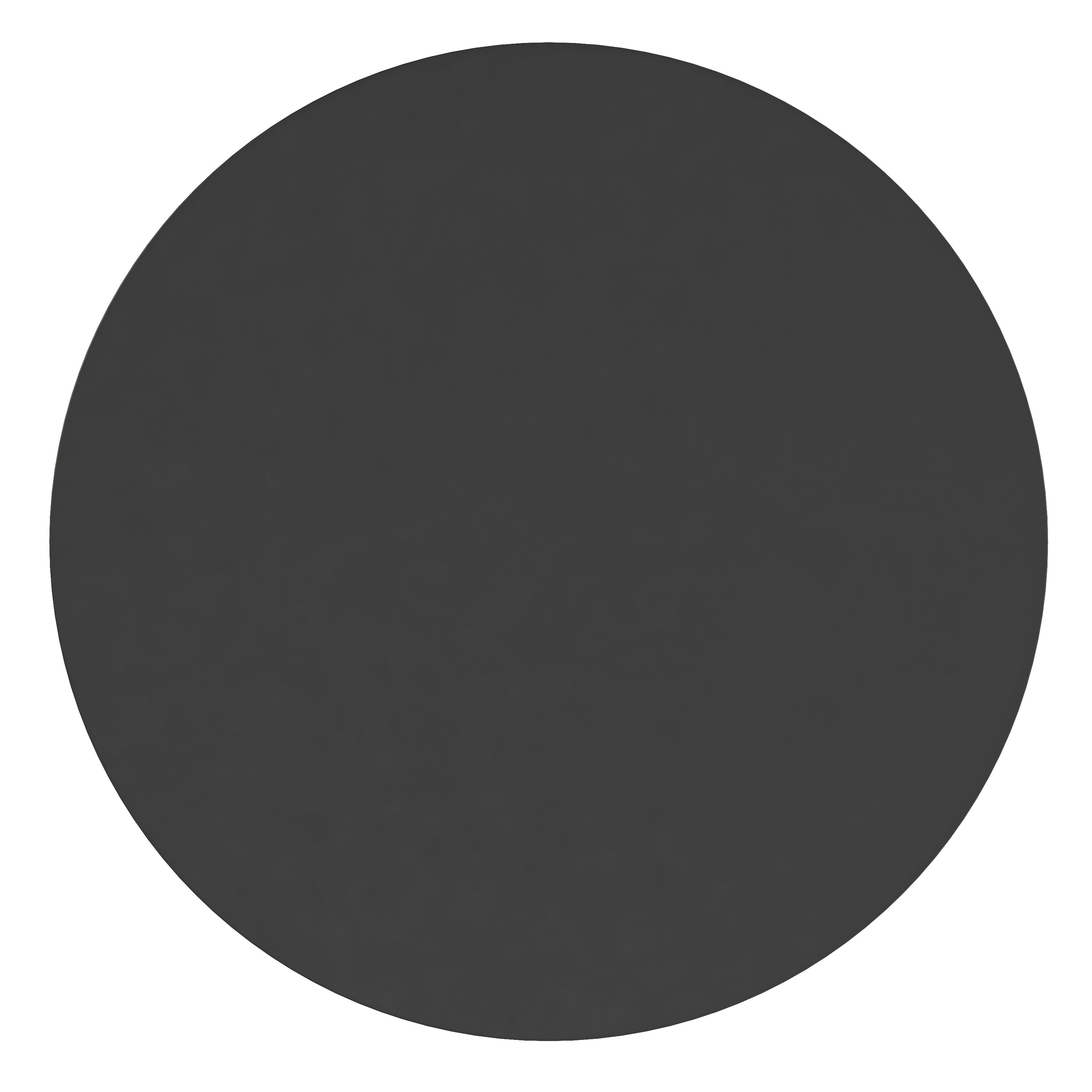 Jennifer 27.5" Round Black Metal Framed Wall Mirror - Large Accent Mirror for Bathroom, Vanity, Entryway, Dining Room, & Living Room