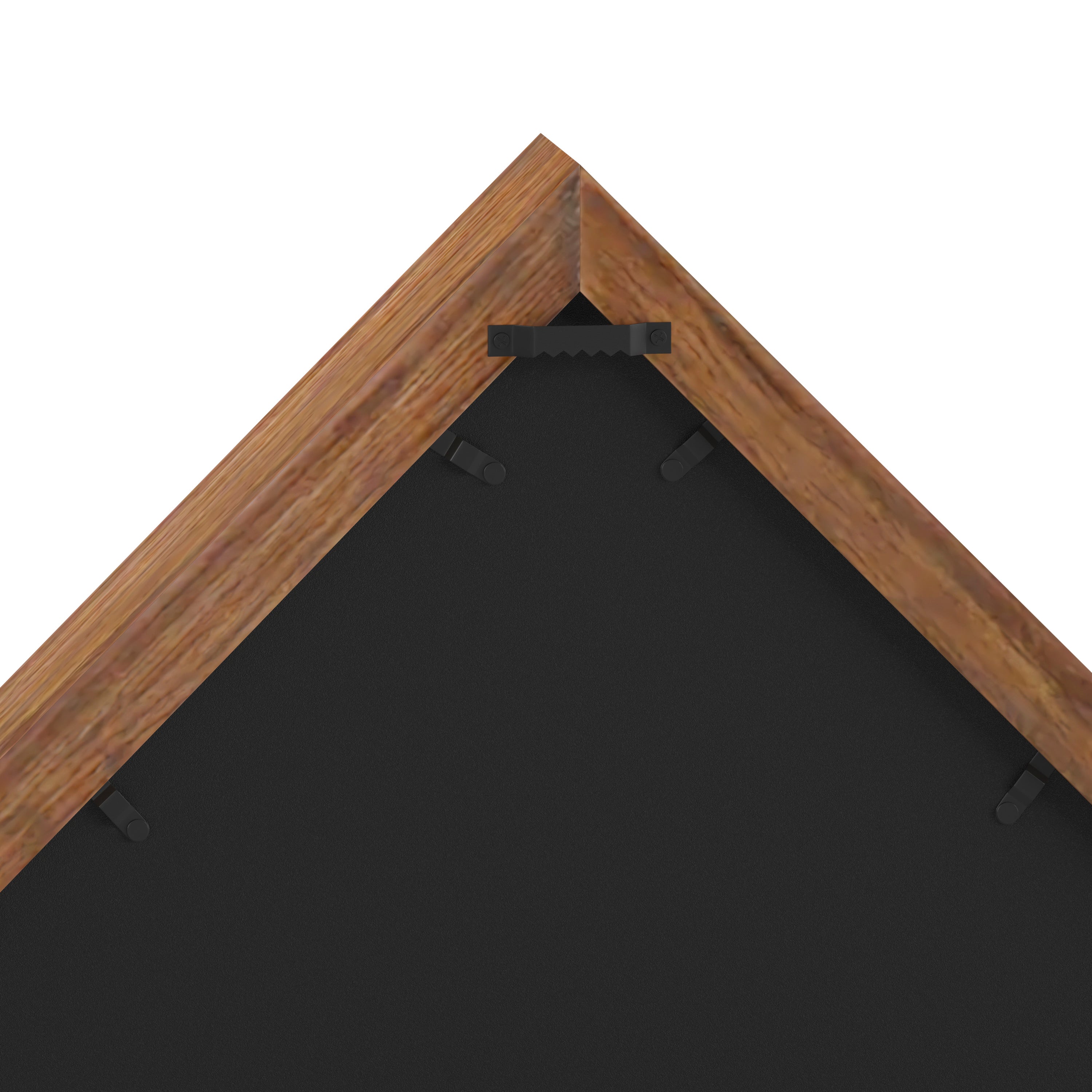 Sheehan Rustic Brown Memorial Flag Display Case - Solid Wood Military Flag Display Case for 9.5 x 5 American Veteran Flag