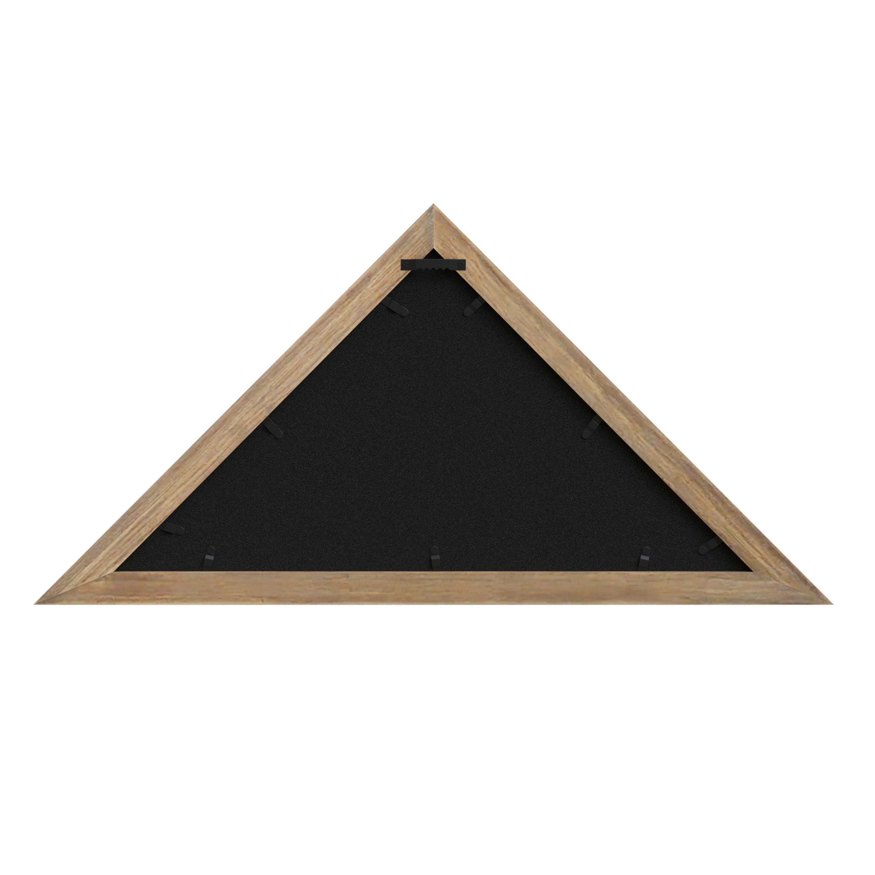Sheehan Weathered Wood Memorial Flag Display Case - Solid Wood Military Flag Display Case for 9.5 x 5 American Veteran Flag
