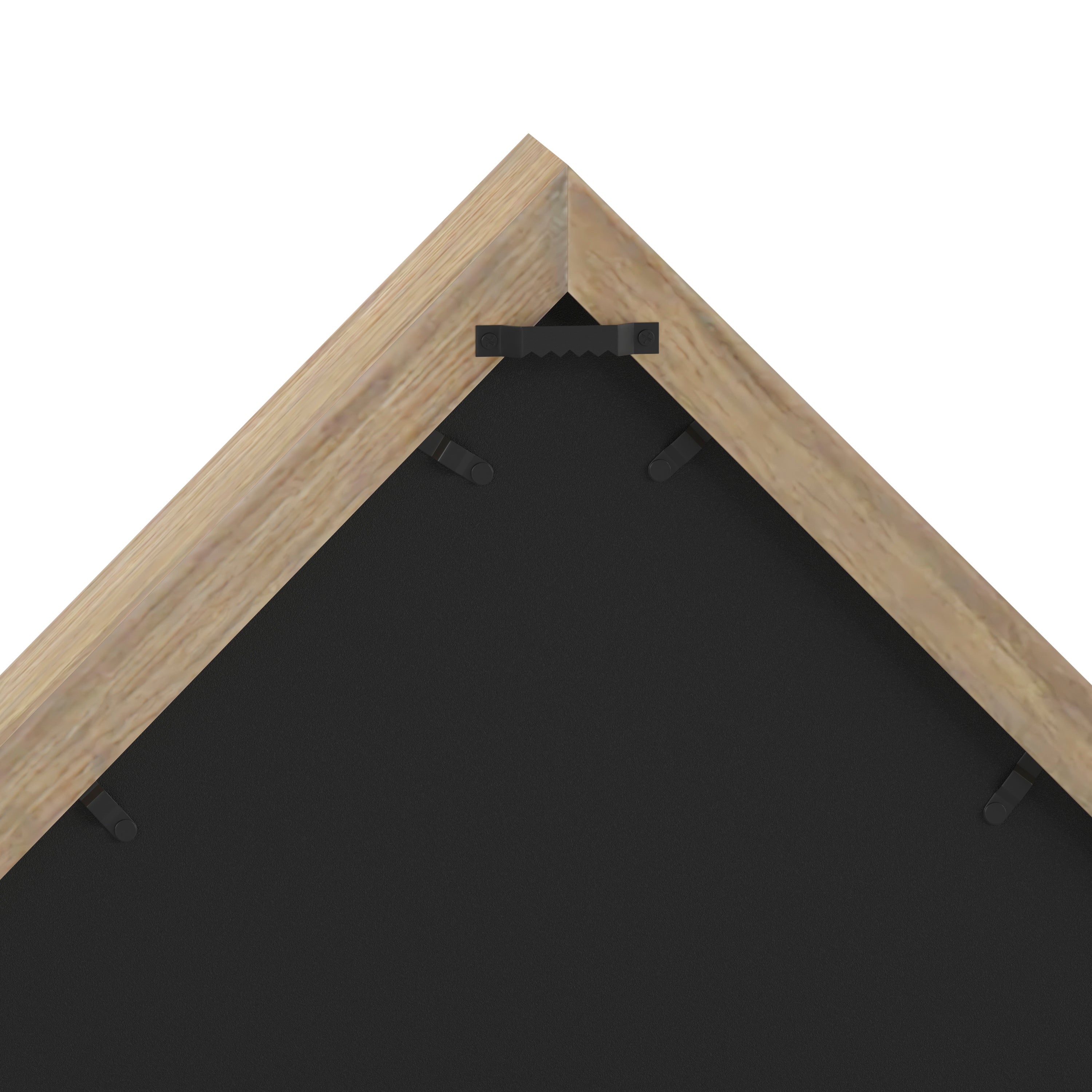 Sheehan Weathered Wood Memorial Flag Display Case - Solid Wood Military Flag Display Case for 9.5 x 5 American Veteran Flag