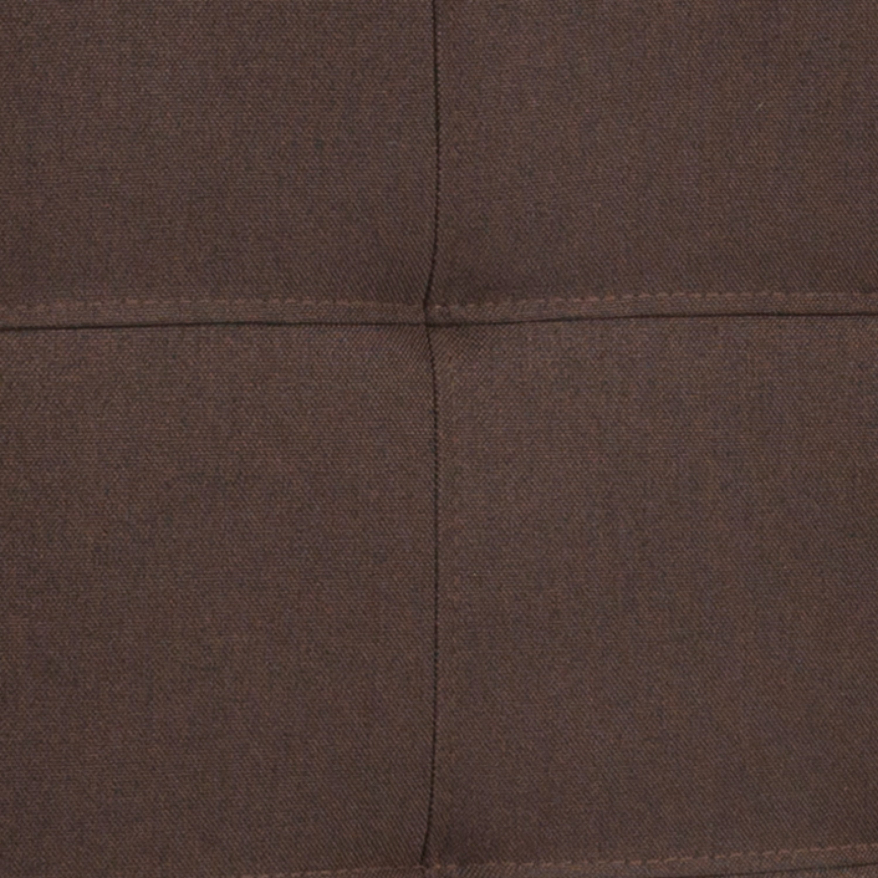 Bedford Tufted Upholstered Full Size Headboard in Dark Brown Fabric