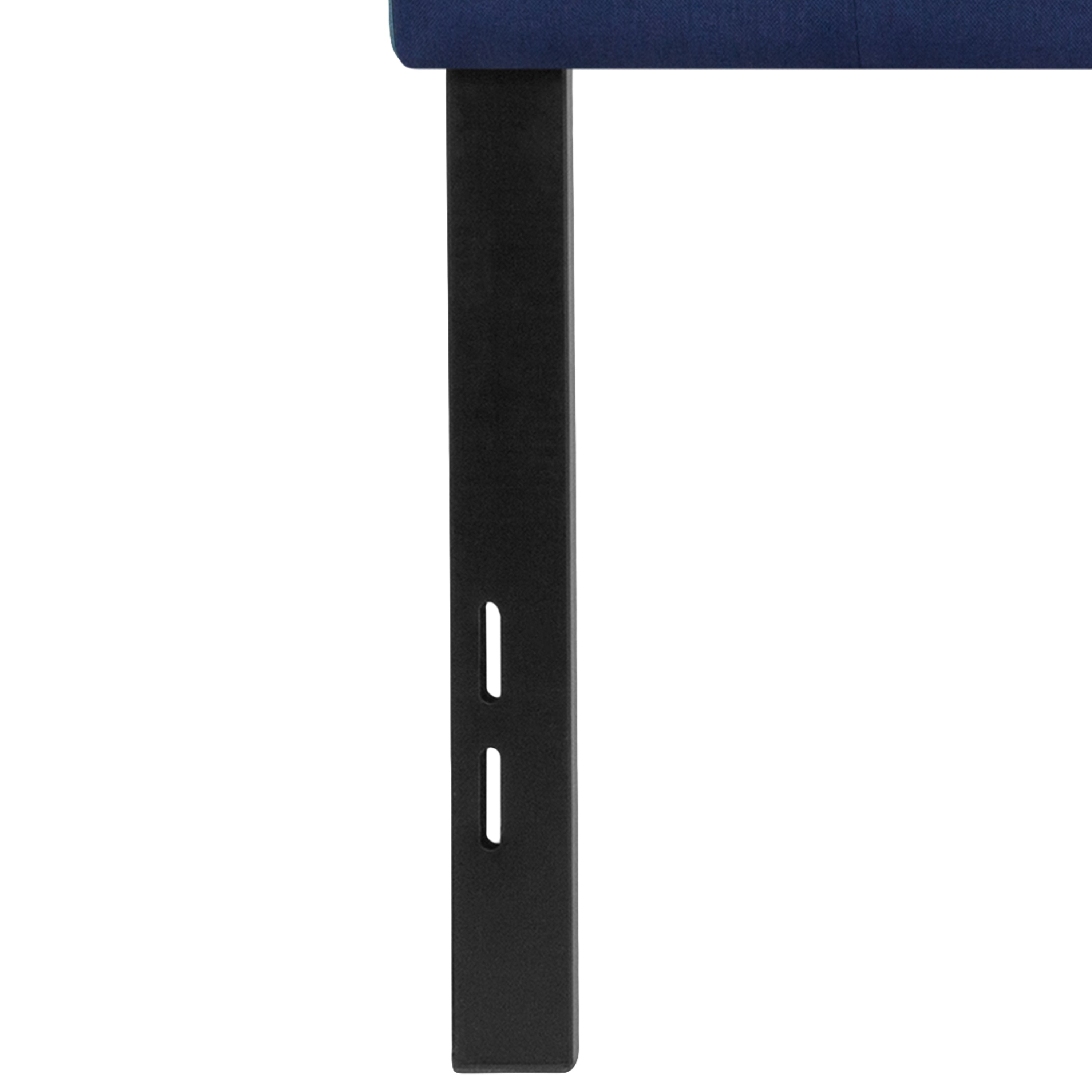 Cambridge Tufted Upholstered Full Size Headboard in Navy Fabric