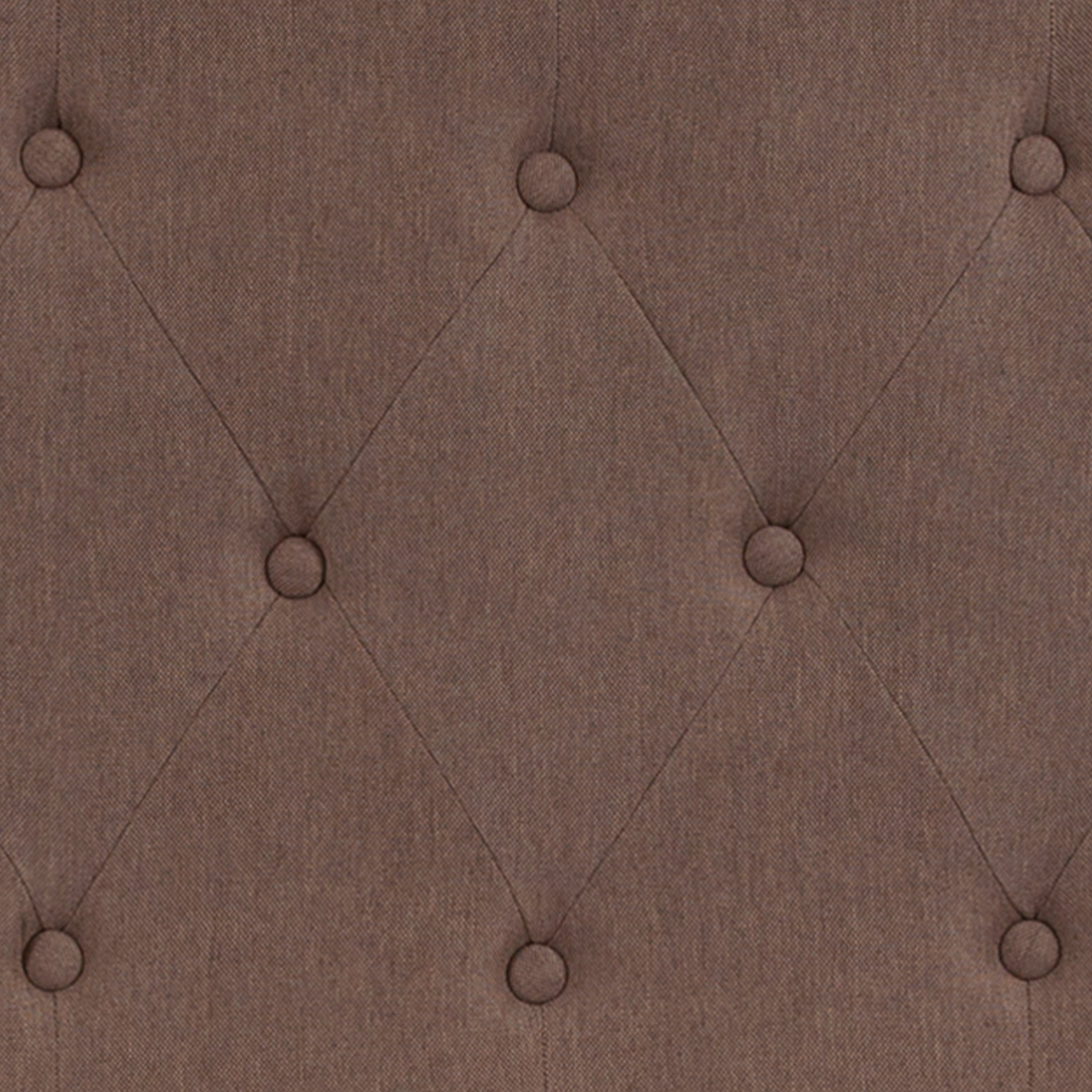 Cambridge Tufted Upholstered King Size Headboard in Camel Fabric