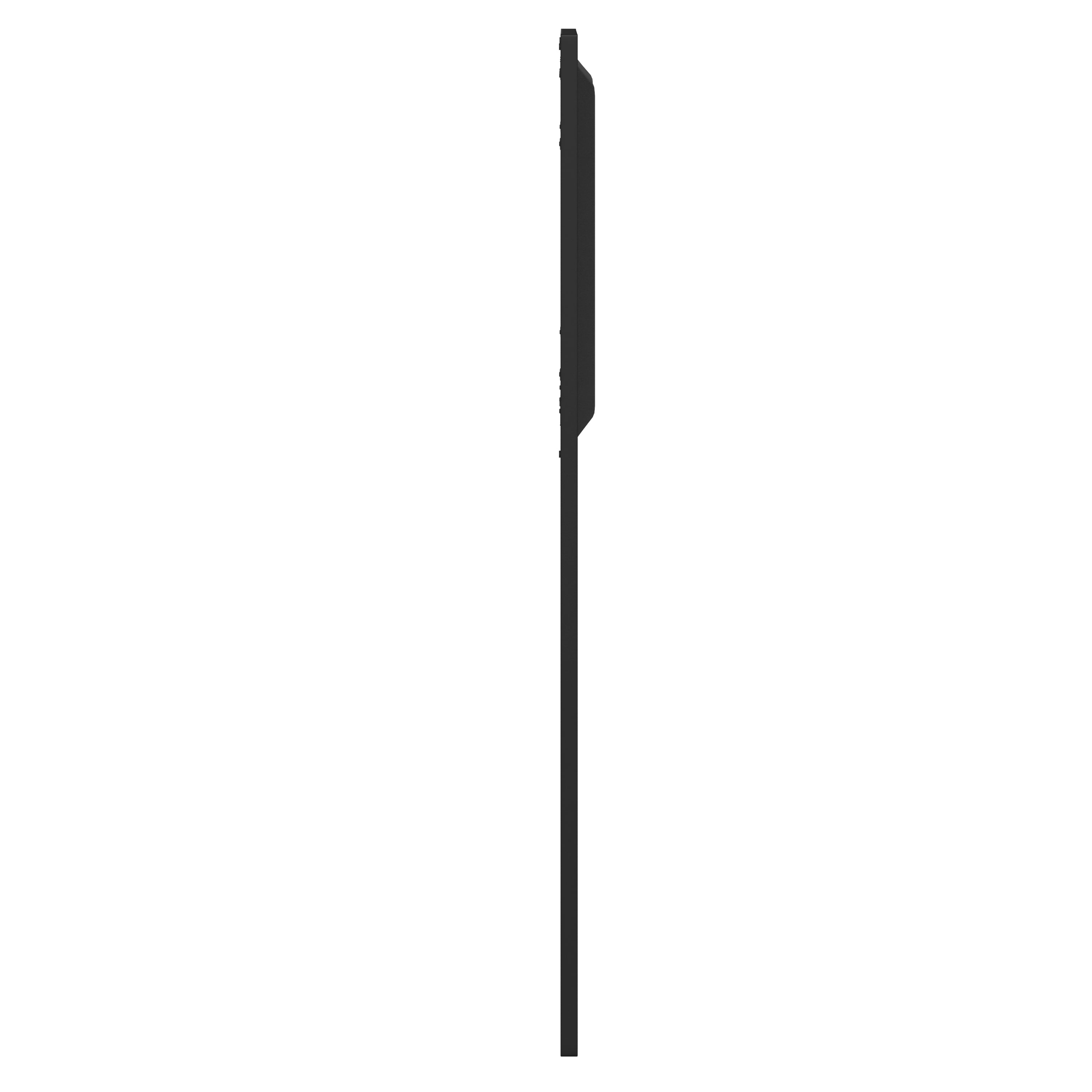 Melbourne Metal Upholstered King Size Headboard in Black Fabric