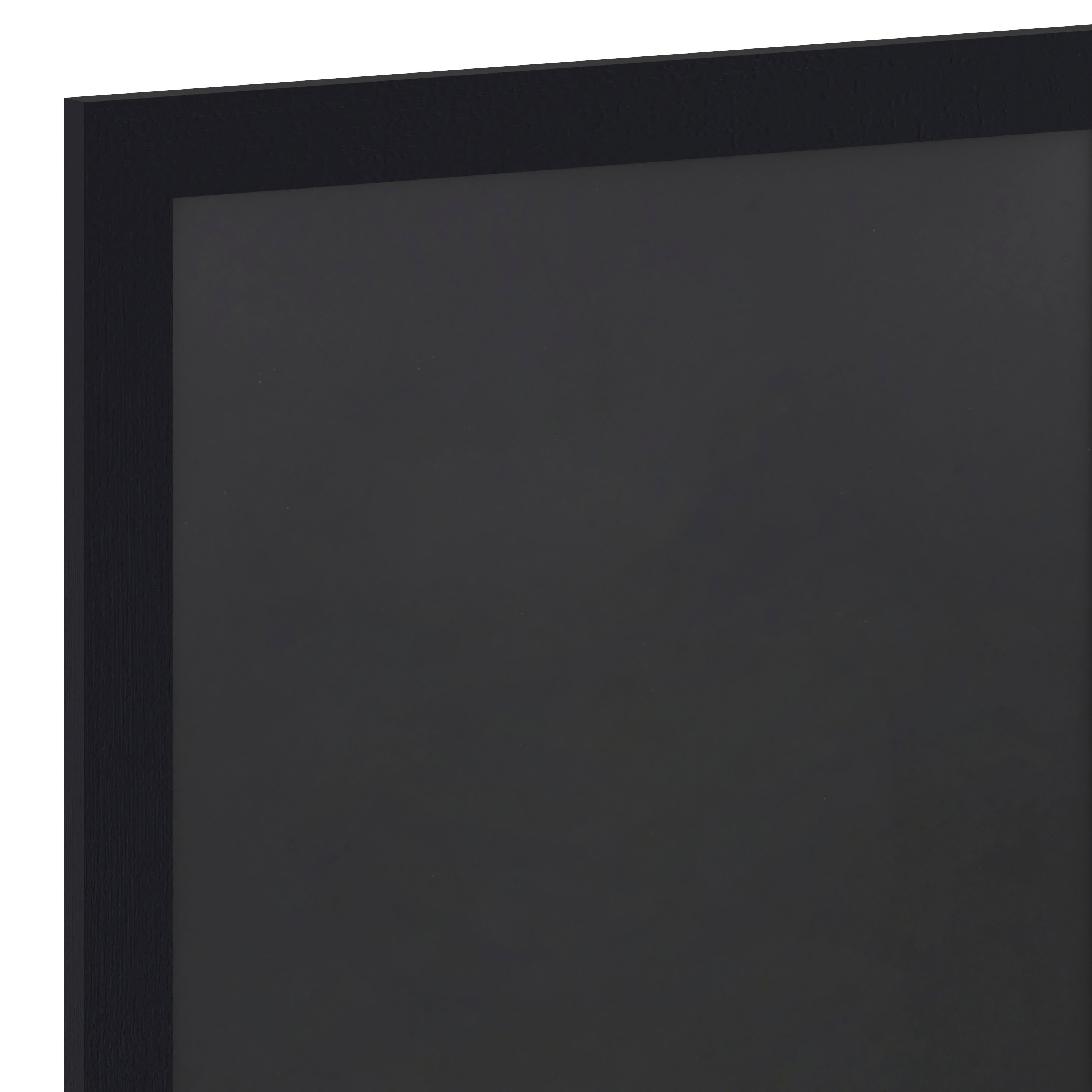 Canterbury 24" x 36" Black Wall Mount Magnetic Chalkboard Sign with Eraser, Hanging Wall Chalkboard Memo Board for Home, School, or Business