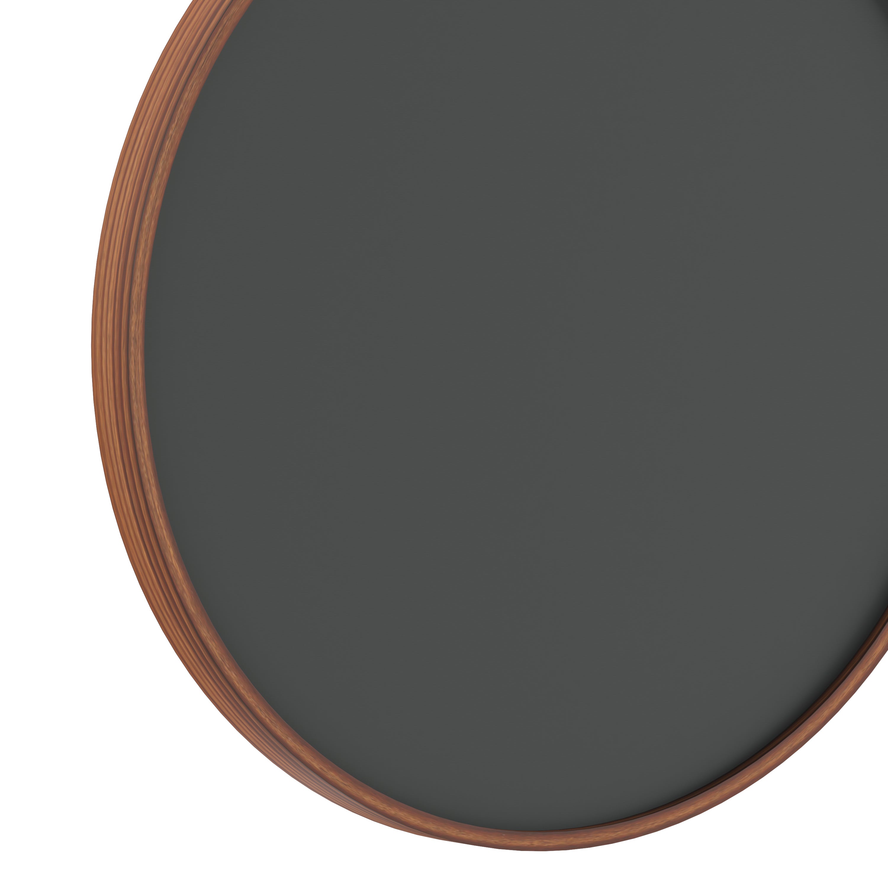 Canterbury 18" Round Wall Mounted Magnetic Chalkboard for Home or Business with Eraser and Chalk in Rustic Pine Wood Frame