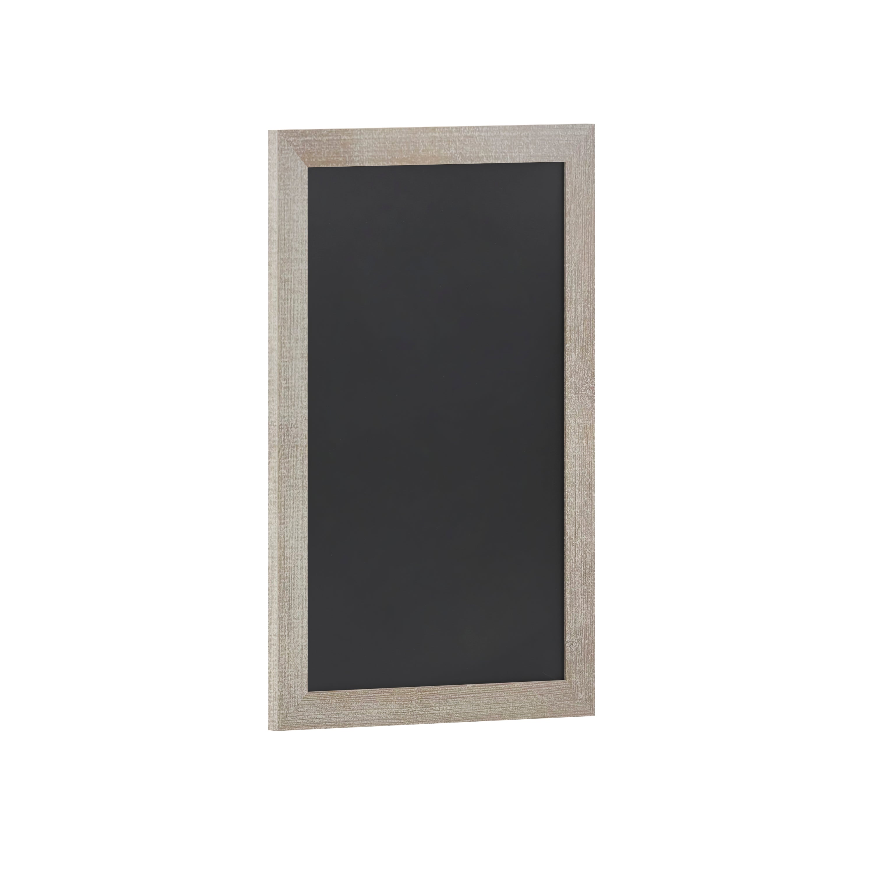 Canterbury 20" x 30" Weathered Wall Mount Magnetic Chalkboard Sign with Eraser, Hanging Wall Chalkboard Memo Board for Home, School, or Business
