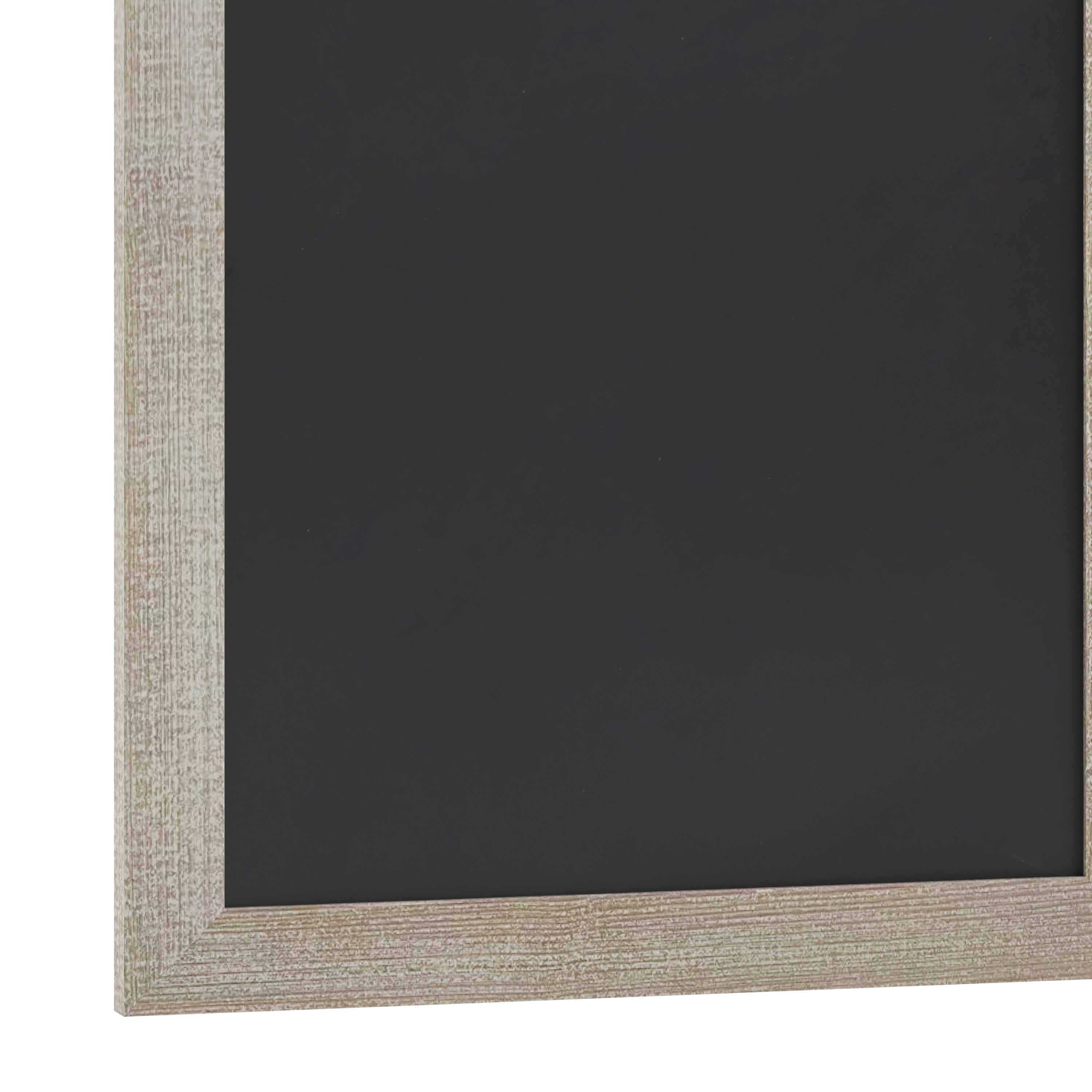 Canterbury 20" x 30" Weathered Wall Mount Magnetic Chalkboard Sign with Eraser, Hanging Wall Chalkboard Memo Board for Home, School, or Business