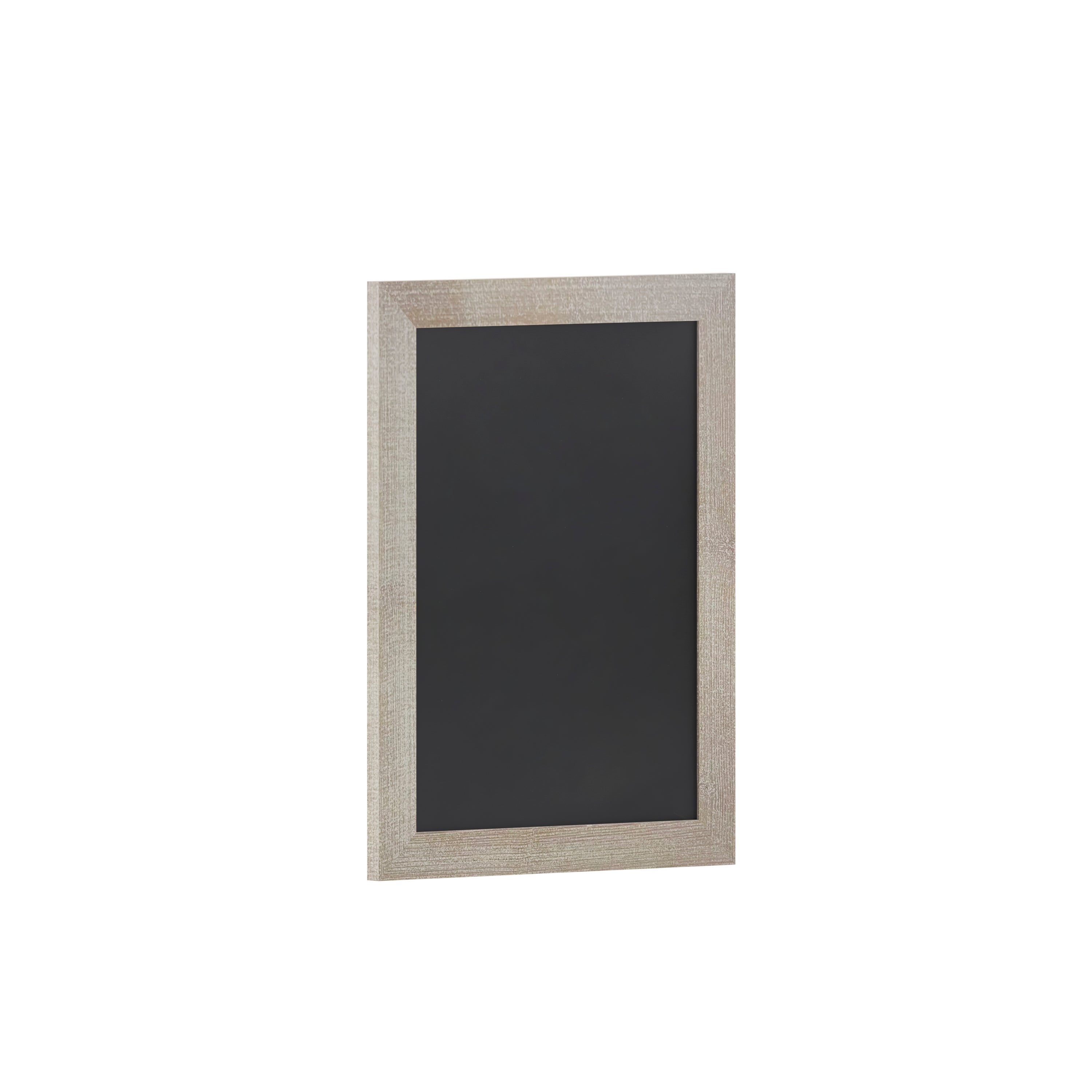 Canterbury 18" x 24" Weathered Wall Mount Magnetic Chalkboard Sign with Eraser, Hanging Wall Chalkboard Memo Board for Home, School, or Business