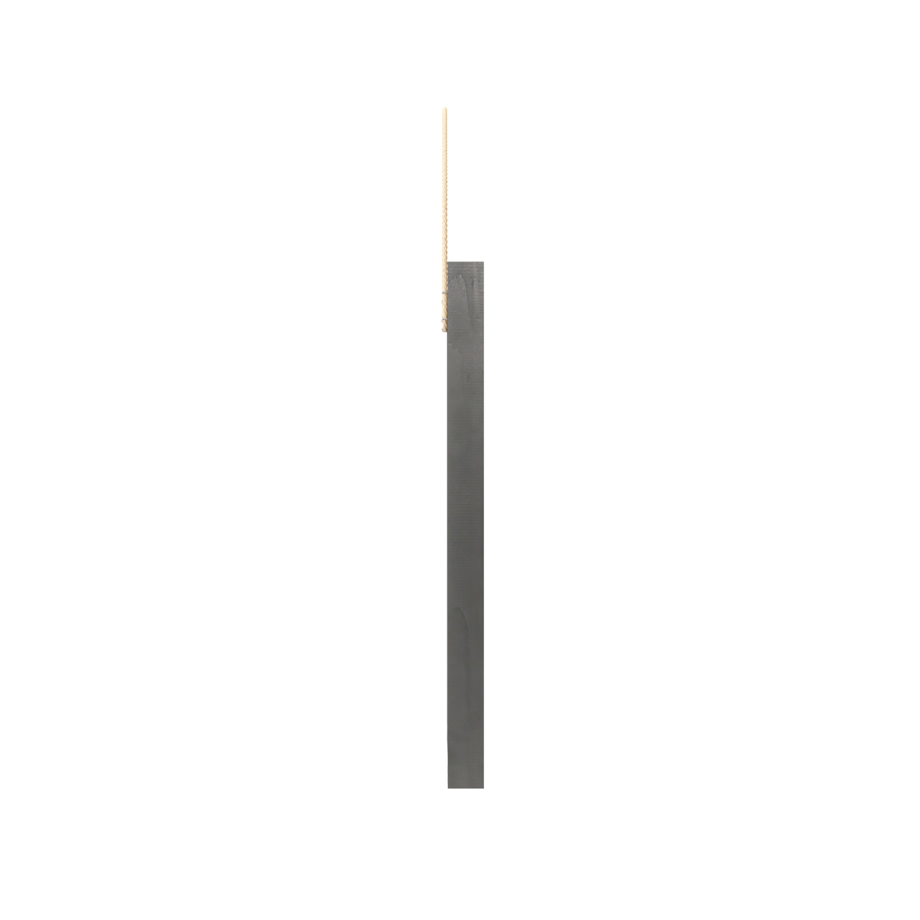 Juno Rustic Wall Mount Linen Board with Wood Push Pins, for Home, School or Business, 18x24, Black
