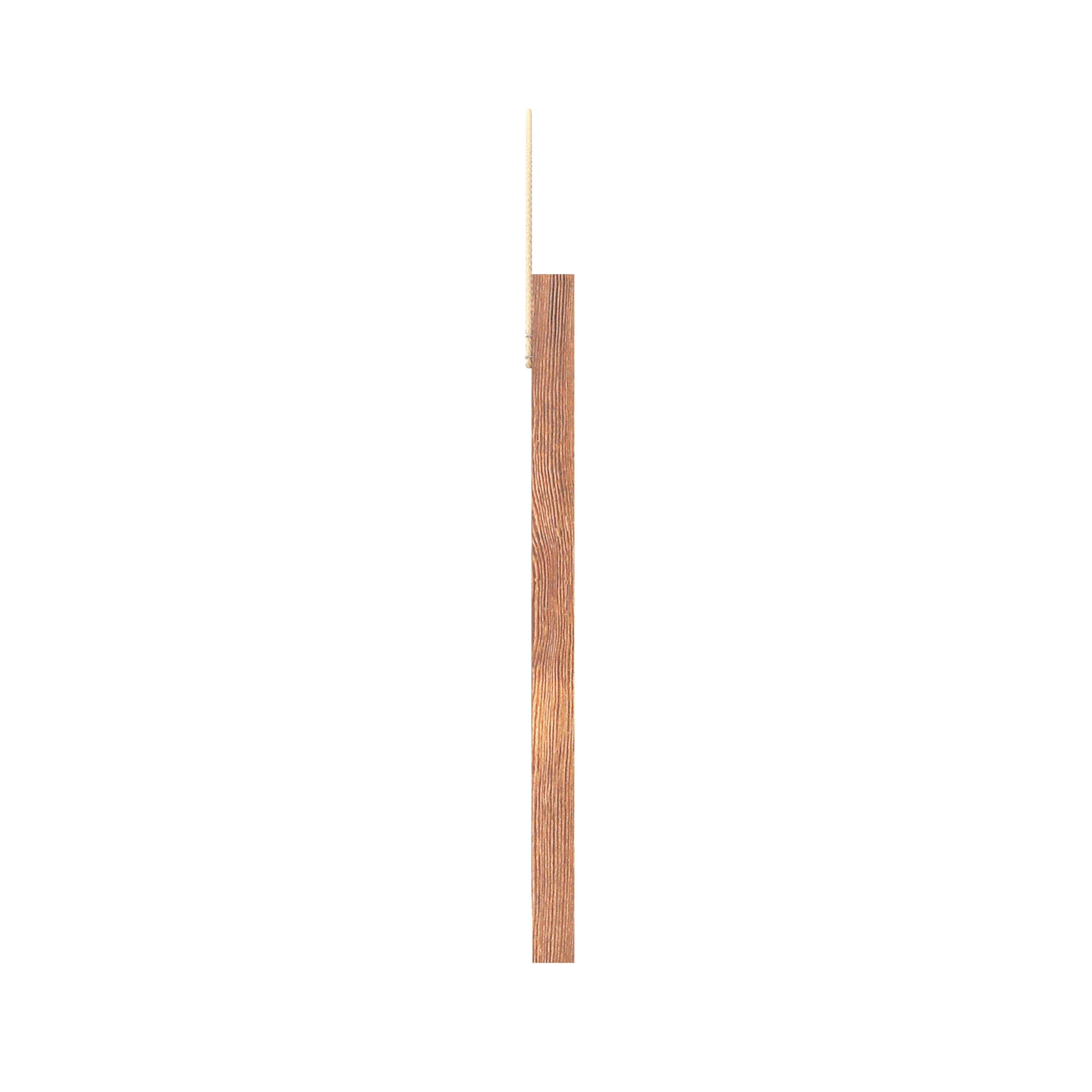 Juno Rustic Wall Mount Linen Board with Wood Push Pins, for Home, School or Business, 20x30, Torched Brown
