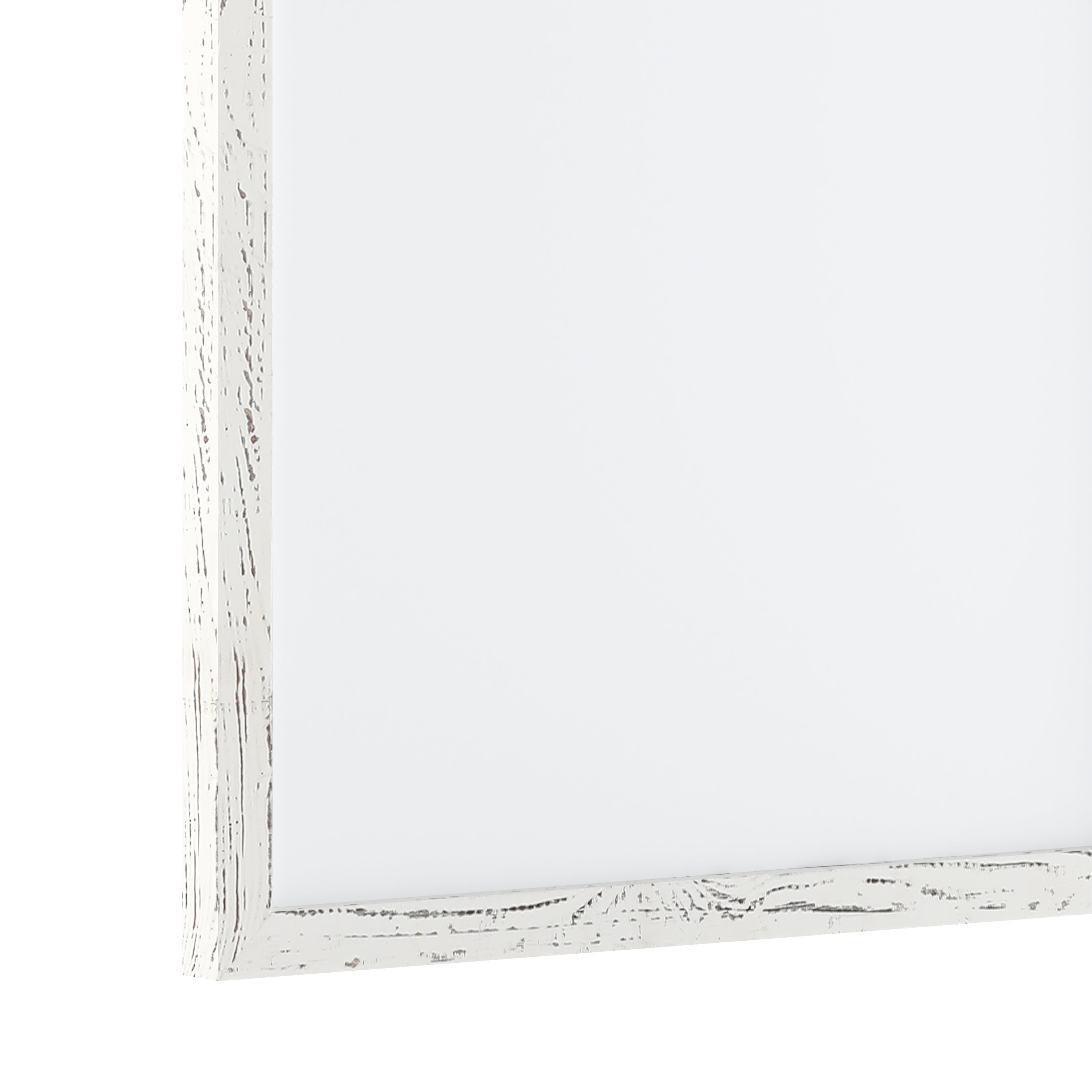 Bristol 20x30 Wall Mount White Board with Included Dry Erase Marker, 4 Magnets, and Eraser for Home, School or Business in Whitewashed