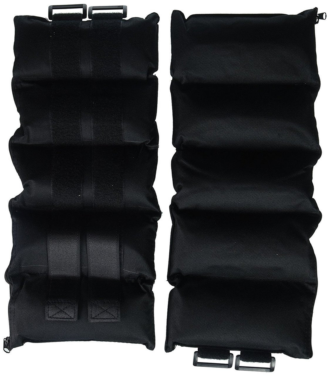 CAP 20 lb Pair Adjustable ankle weights; BLACK