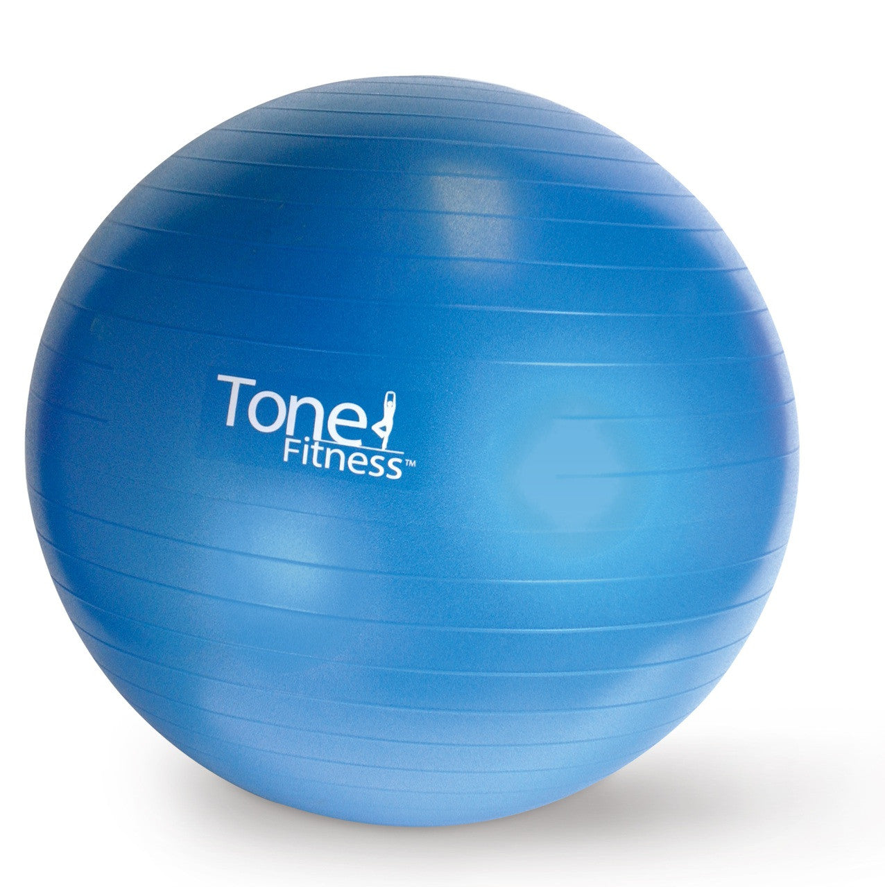 Tone Fitness Anti-Burst Gym Ball, Blue, 65 cm