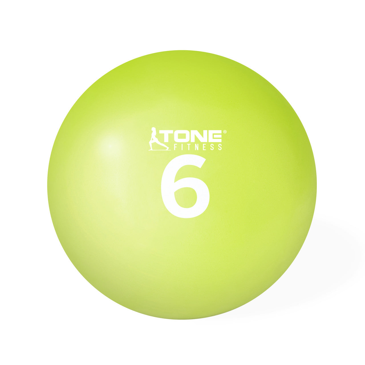 CAP 6 lb Tone Fitness Soft Weighted Ball - Green