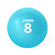 CAP 8 lb Tone Fitness Soft Weighted Ball - Green