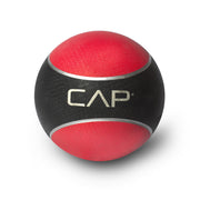 CAP 10 lb Barbell Rubber Medicine Ball - Red
