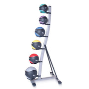 CAP Rubber Medicine Ball Set with Rack