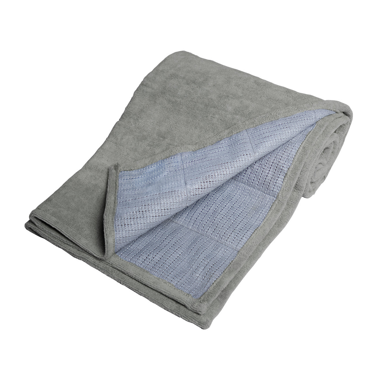 Tone Fitness Machine Washable Terry Cloth Yoga Mat - Gray