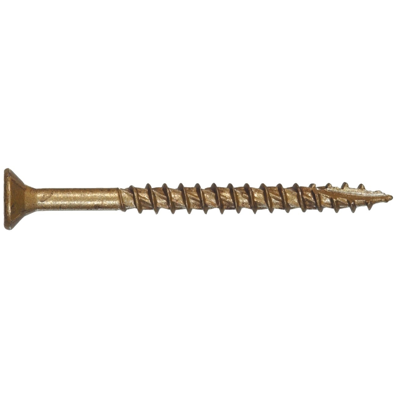 Hillman Power Pro #10 x 4-1/2 In. Bronze Ceramic Flat Head Star Exterior Wood Screw (800-Count