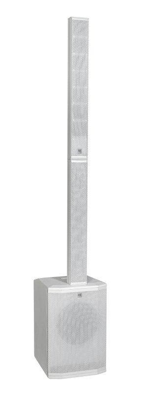 HK POLAR-MKII-10-WHT Polar 10 MKII Column PA System, White