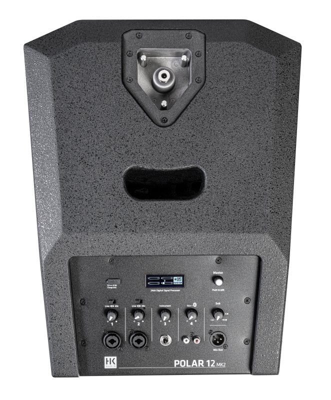HK POLAR-MKII-12-BLK Polar 12 MKII Column PA System, Black