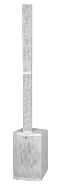 HK POLAR-MKII-12-WHT Polar 12 MKII Column PA System, White