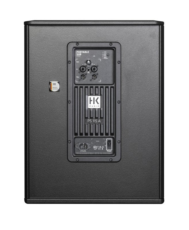 HK Audio PS 115 A 1400 Watt 15In Powered Subwoofer With 24-Bit DSP And Tuned Presets For LUNAR, SONAR And POLAR MK2