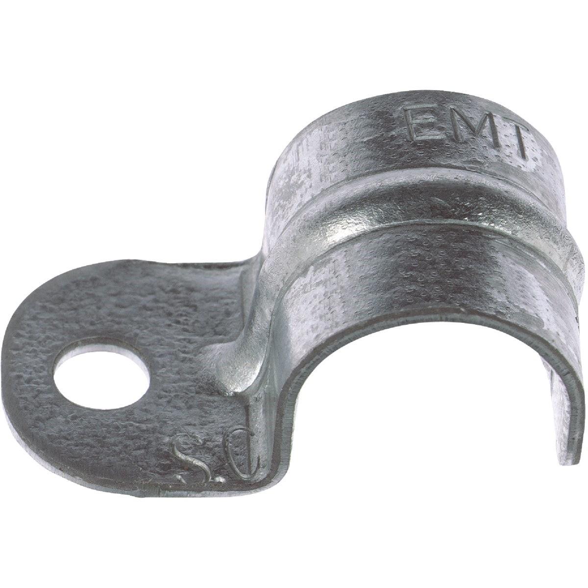 Halex 1/2 In. Click-On EMT 1-Hole Conduit Strap (100-Pack)