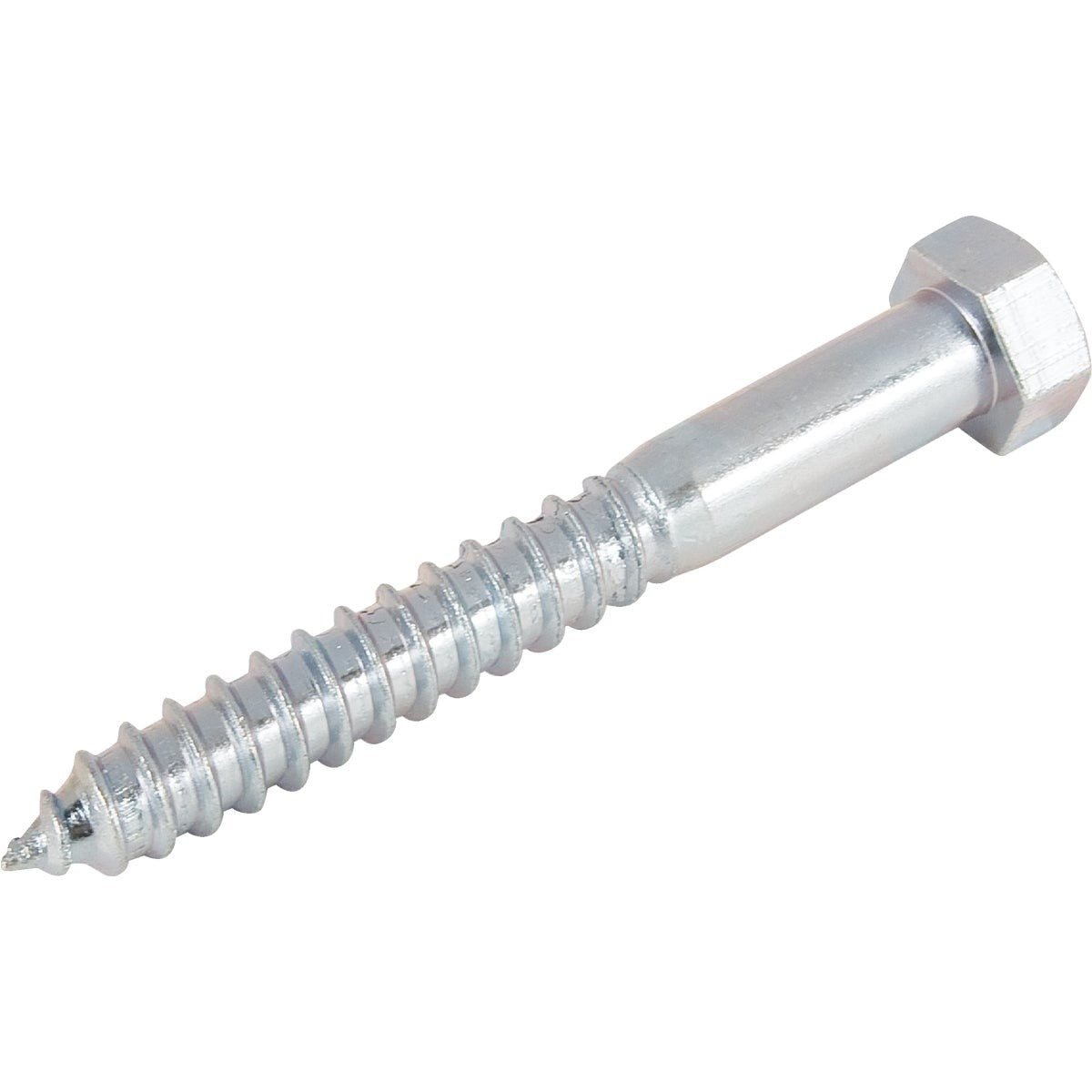 Hillman 3/8 In. x 6 In. Zinc Hex Lag Screw (50 Ct.)