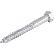 Hillman 3/8 In. x 6 In. Zinc Hex Lag Screw (50 Ct.)