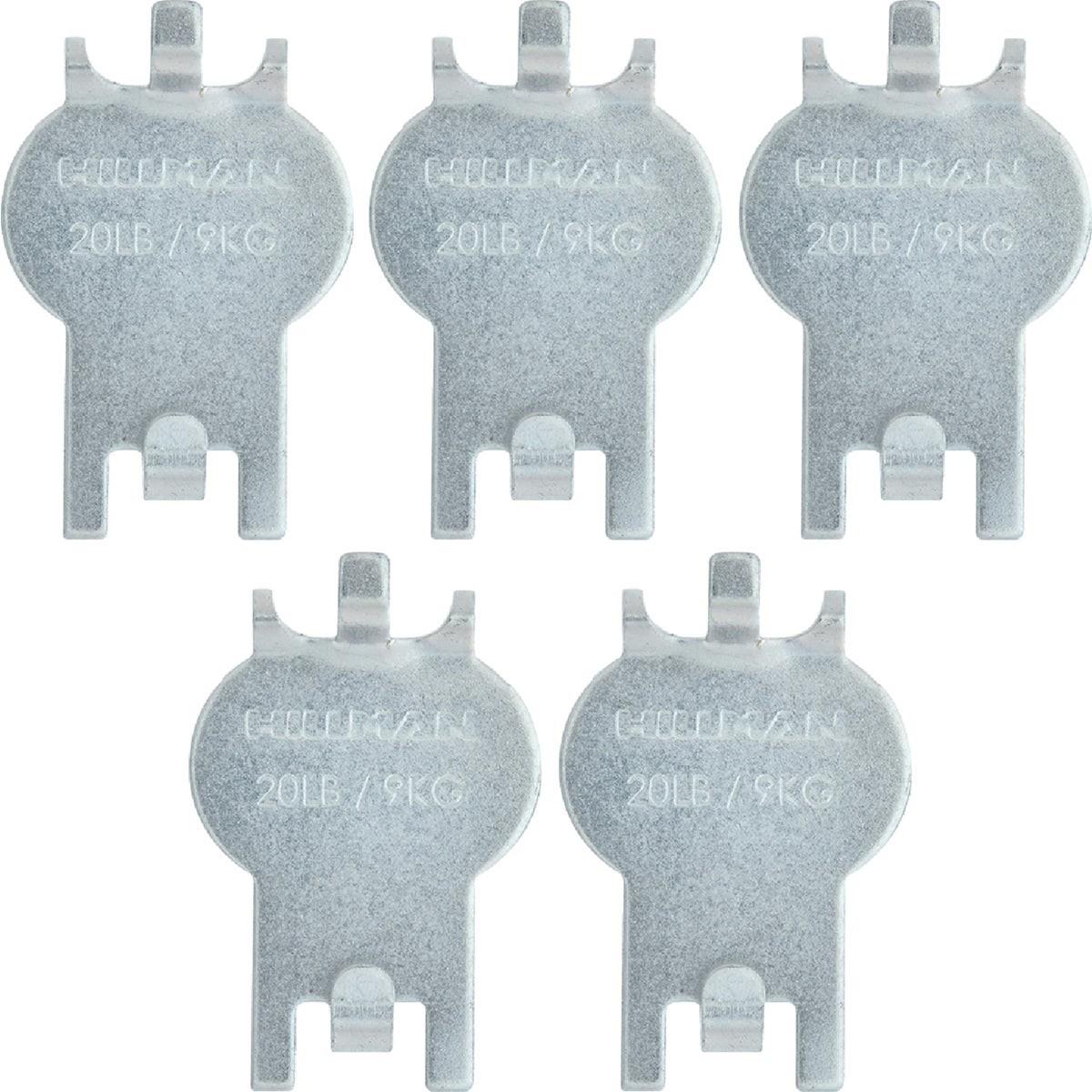 Hillman High and Mighty 20 Lb. Capacity Picture Hanger (5 Piece)